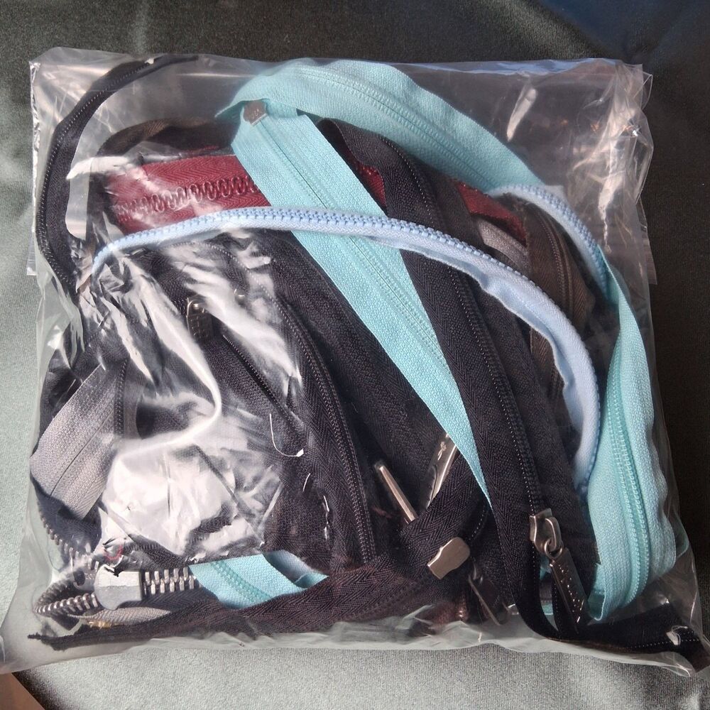 Sewing Zippers Assorted Lengths